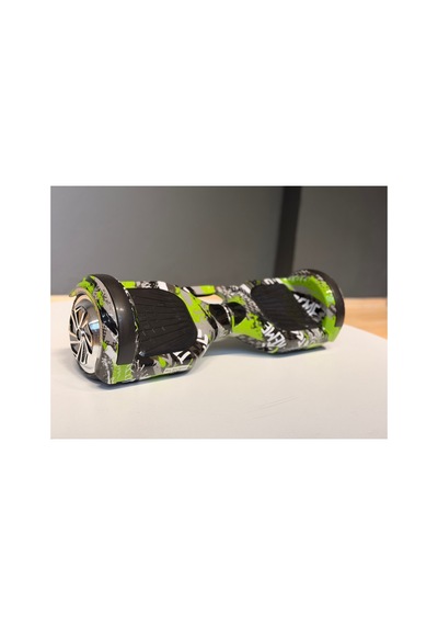 Hoverboard 6.5 İnç Led Işıklı Taşıma Kollu 36v 5.2ah Elektrikli Kaykay Yeşil