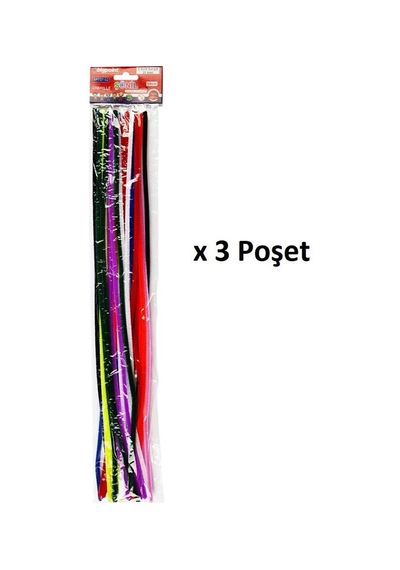 Bigpoint Şönil 50 Cm 9 Renk / 25'li Poşet X 3 Poşet