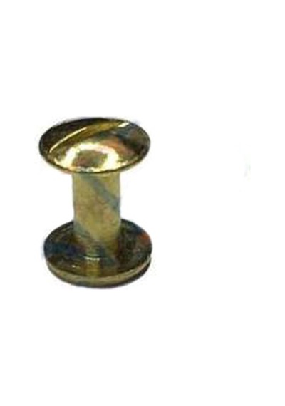 Cilt Menü, Katalog, Kartela Vidası, 9 Mm - Sarı, 1 Adet Belirtilmemiş
