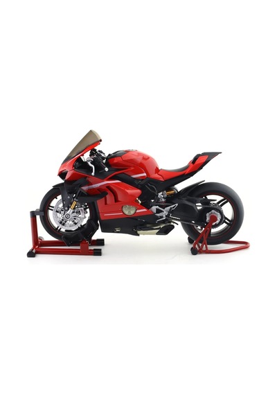 Xlg Ducati Superleggera V4 1:7 Ölçek Metal Koleksiyon Motosiklet Işıklı Sesli Egzoz Duman Efektli Model