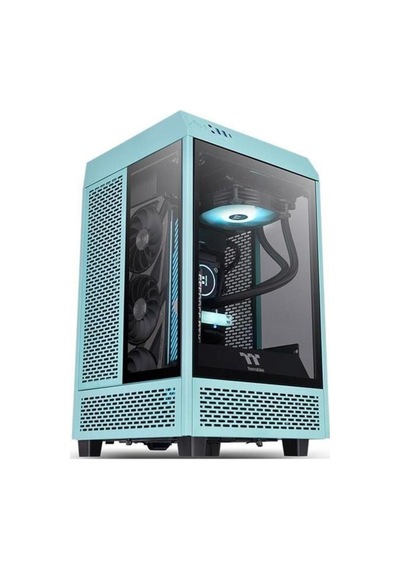 The Tower 100 Ca-1r3-00sbwn-00 Gamıng Mını Itx Pc Kasası Turkuaz