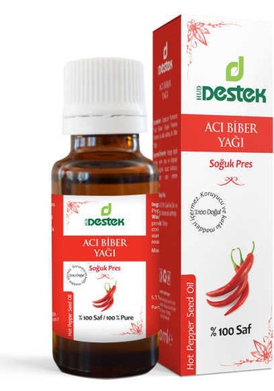 Destek Acı Biber Yağı  20 ML