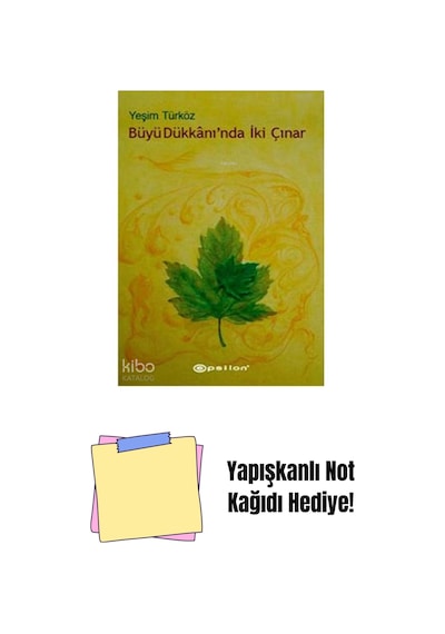 Büyü Dükkanında İki Çınar + Yapışkanlı Not Kağıdı