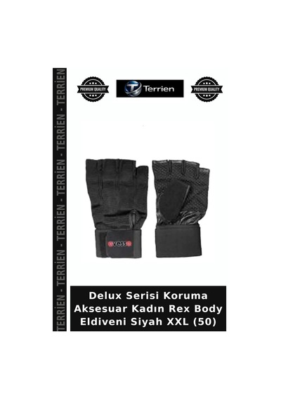 Delux Serisi Koruma Aksesuar Kadın Rex Body Eldiveni Siyah Xxl 50 Dİğer