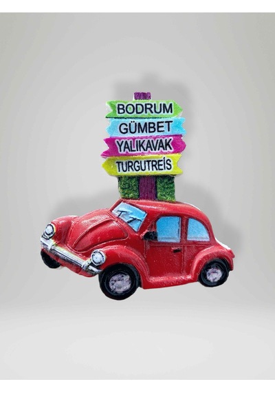 Bodrum / Gümbet / Yalıkavak / Turgutreis Temalı Kabartmalı Polyester Magnet 83526440