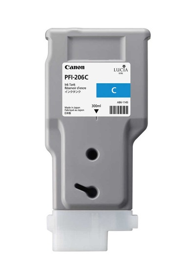 Tonersepeti Canon Pfı-206c Mavi Kartuş