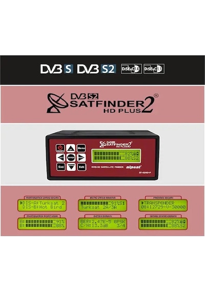 Alpsat Sat Finder Sf-02Hd Usb Uydu Yön Bulucu