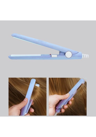 Mini Saç Düzleştirici 16 Cm Kompakt Tasarım, Seramik Plaka, 180 C