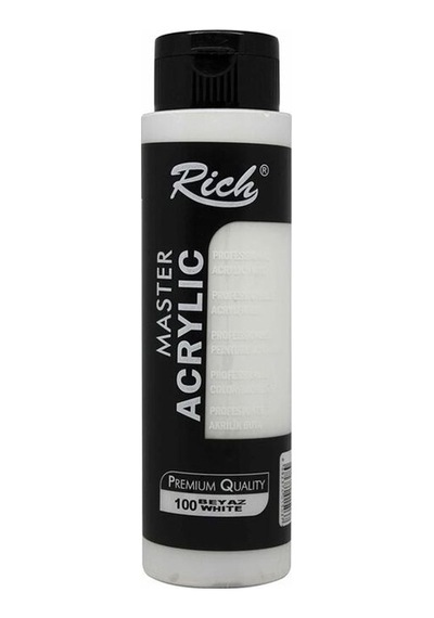 Rich Master Akrilik Boya 500Ml 100 Beyaz
