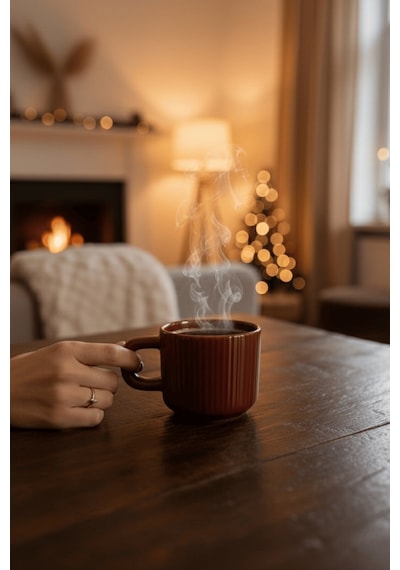 El Yapımı 260 Ml Bordo Parlak Seramik Mug Çay Kahve Kupası Mıt1303 Bordo