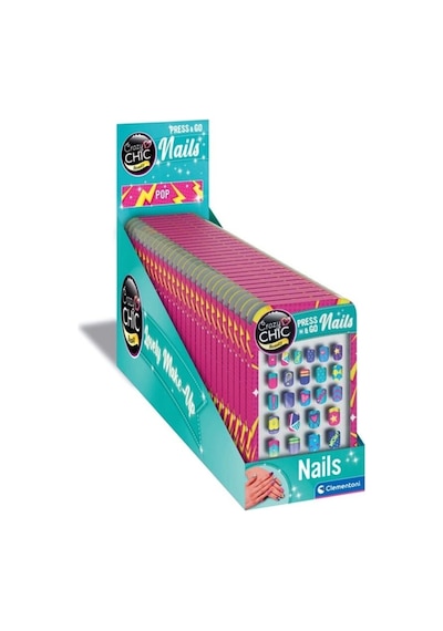 Mey İthalat 18895 Crazy Chic - Tak Git Tırnaklar - Pop