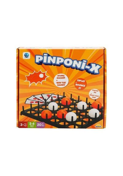 Sekmece 28 Cm Pinponi-x Kutu Oyunu - 18 Toplu Kartlı Masa Oyunu, Çocuk Gelişimi Bx-313302