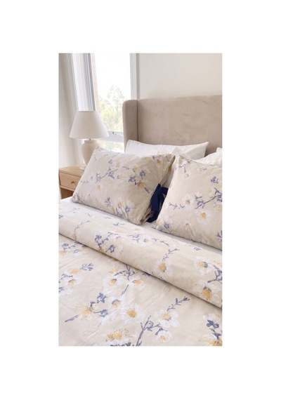 %100 Pamuk Çiçek Desenli Çift Kişilik Nevresim Seti 4 Lacivert Bağcıklı 2 Adet Tek Bağcıklı Yastık Kılıfı Ekru - 907788545 Ekru %100 Pamuk Çiçek Desenli Çift Kişilik Nevresim Seti 4 Lacivert Bağcıklı 2 Adet Tek Bağcıklı Yastık Kılıfı Ekru - 907788545 Ekru