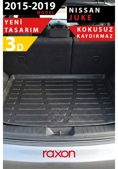 Nissan Juke 2015 2019 Alt Bagaj Havuzu 3d Özel Kalıp Su Geçirmez Kaymaz