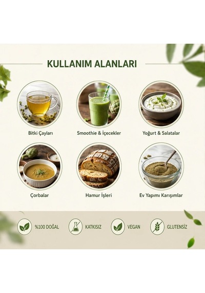Enginar Yaprağı Tozu - 3 Kg