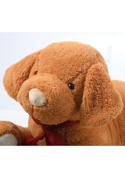 Peluş Yumuşacık Sevimli Köpek. Uyku Ve Oyun Arkadaşı - 80 Cm