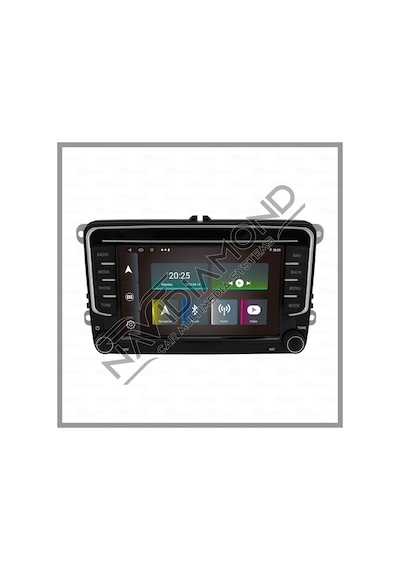 Navidiamondvolkswagen 7 Inch Passat B6 B7-cc-jetta-golf-polo-tıguan-amarok-scırocco-transporter-caddy Oem Multımedıa Teyp