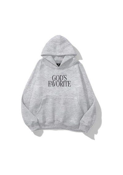 Startmore Unisex God's Favorite Sweatshirt Gri Gri
