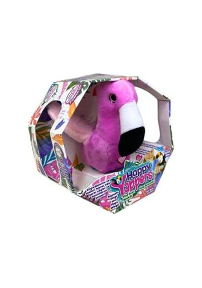 Happy Yappers Slap Bant Sesli Hareket Eden Flamingo Kuş Oyuncak Bileklik