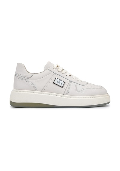 Tamer Tanca Erkek Hakiki Deri Beyaz Sneakers & Spor Ayakkabı 1145 2024 Erk Ayk Y26 Beyaz