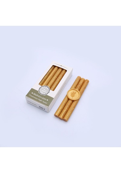 Mühür Mumu Çubuk 11mmx120mm 10 lu Paket Model: 667 HARDAL SARISI