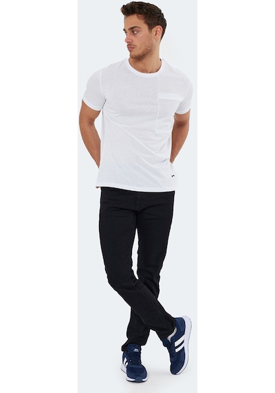 Slazenger KAURI IN Erkek Tişört Beyaz