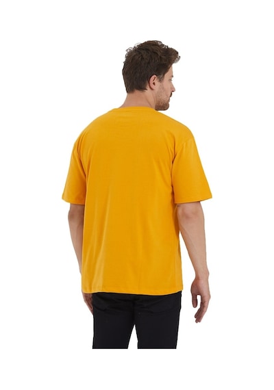 Erkek Basic Oversize Bisiklet Yaka %100 Pamuk Kısa Kol T-Shirt