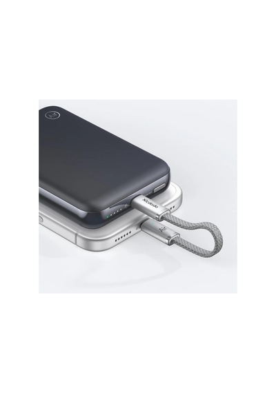 Mcdodo Mc-2431 Metaair 25w 10000mah Ultra İnce Metal Kablosuz Powerbank Siyah