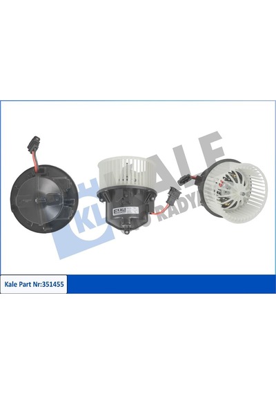 Kale 351455 Kalorifer Motoru Blower - Volvo V70 2010-2011 1.6 D Dizel 31267505 - 31291516 - 8623276