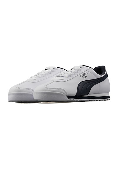 Puma Roma Basic Unisex Günlük Sneaker Spor Ayakkabı Beyaz/ Lacivert