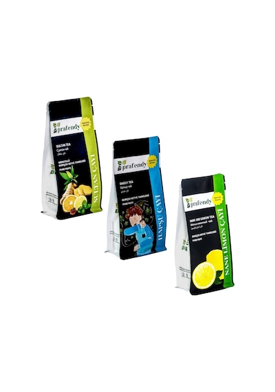 Prafendy Sultan Hapşu Nane Limon Çayı Gerçek Meyve Taneli 3 x 250 G