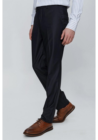 İmza Lacivert Gabardin Yan Cep Açık Paça Basic Comfort Fit Esnek Pantolon 1003255005 Lacivert İmza Lacivert Gabardin Yan Cep Açık Paça Basic Comfort Fit Esnek Pantolon 1003255005 Lacivert