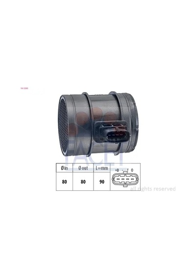 Hava Debimetresi - Fiat Croma, Ducato, 159, Spider, Brera - Facet-101293