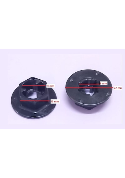 Hyundai,kia,mazda Davlumbaz Somunu 8414526000 5 Adet 5