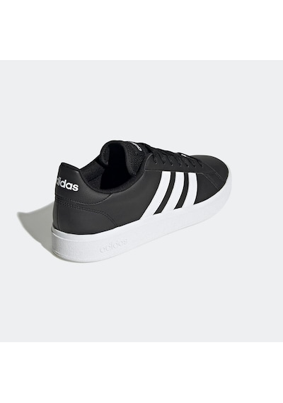 Adidas GW9251 Grand Court Base 2.0 Erkek Spor Ayakkabı Siyah - Beyaz