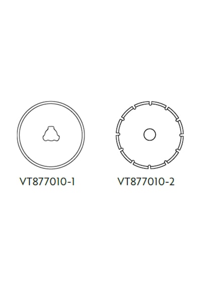 VIP-TEC 28mm Yuvarlak Düz Kesim Bıçağı Yerli Üretim