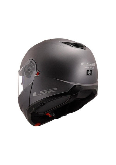 Ls2 Strobe 2 Çene Açılır Motosiklet Kaskı Mat Titanyum