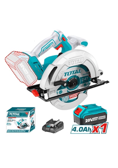 Total Tslı 1851 Akülü Daire Testere 20 V 4,0 Ah