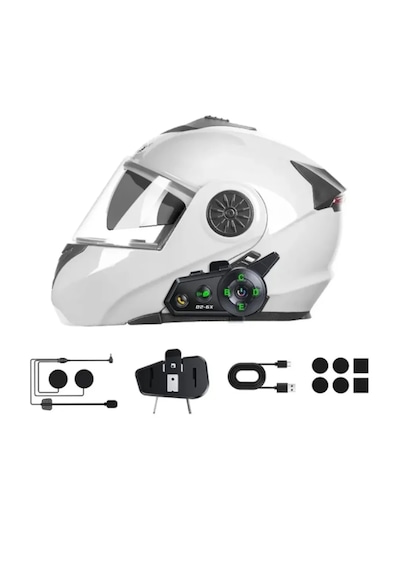Comse D26X 6 Kişilik Motosiklet Kask Bluetooth İntercom Seti