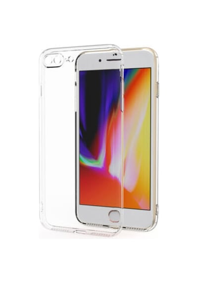 Apple Uyumlu iPhone 7 Plus 8 Plus Kilif Seffaf Silikon Kamera Korumali Tipali 390575764