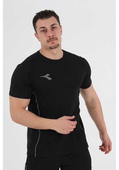 Diadora Satürn Antrenman T-Shirt Siyah