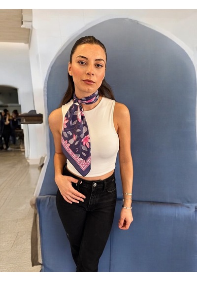Fly Bird Desen Bandana/fular Çok Renkli