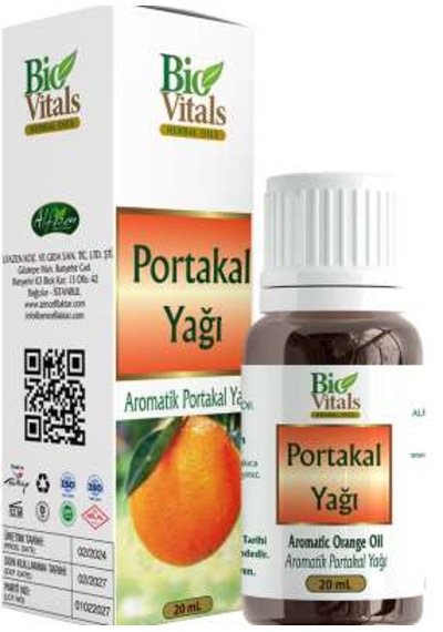 Bio Vitals Portakal Yağı 20ml X 2 Adet