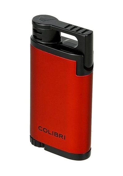 Colibri Belmont Tek Torch Pürmüz Kırmızı - Siyah Puro Çakmağı