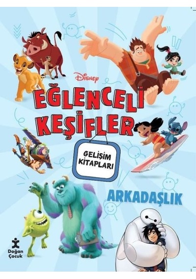 Disney Eğlenceli Keşifler - Arkadaşlık - Gelişim Kitapları- Doğan Çocuk
