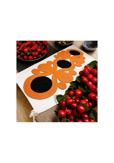 Jüt, Hasır,sarmal Model, Dekoratif Masa Örtüsü, Runner 40x110 Cm, Sehpa Örtüsü, Bohem Tarzı Turuncu Siyah Turuncu Siyah Jüt, Hasır,sarmal Model, Dekoratif Masa Örtüsü, Runner 40x110 Cm, Sehpa Örtüsü, Bohem Tarzı Turuncu Siyah Turuncu Siyah