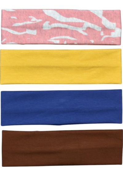 Saç Bandı Seti Spor Koşu Pilates Kaymaz Saç Bandı Gri
