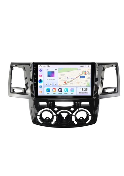 Foxus Toyota Hılux M/c 2008 2014 4gb Ram 64gb Hafıza Android Dokunmatik Ekran Oto Teyp - Carplay Wifi Gps Bluetooth Kamera Destekli Oem