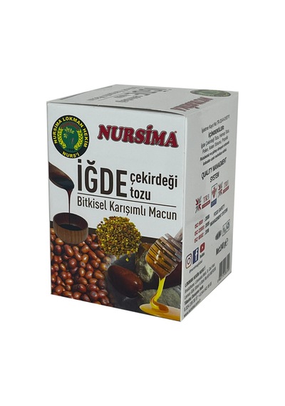 Nursima İğde Çekirdeği Tozu Bitkisel Karışımlı Macun 240 G Doğal Bitkisel Karışım