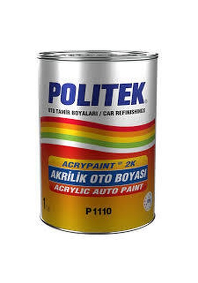 2k Akrilik Boya Mercedes 040,volkswagen 041, 601 Siyah,jet Siyah,piano Black 1 Litre